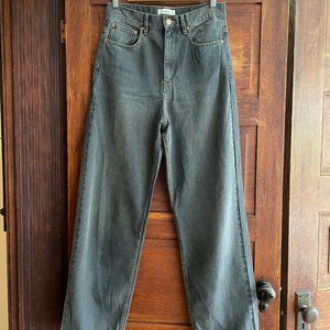 Isabel Marant Étoile Wide-legged Jeans in Gray Denim